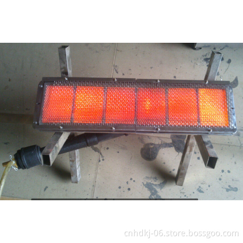Industrial Food baking drying tunnel iron gas stove burner